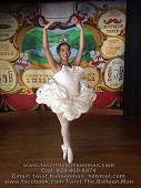 Swan Lake Ballerina Balloon Dress